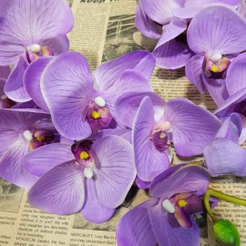 گل ارکیده لمسی سه بعدی 