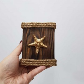 جامدادی رومیزی چوبی مدل C