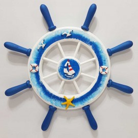 سکان دکوری چوبی مدلC