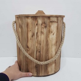 سطل چوبی بزرگ35 ..