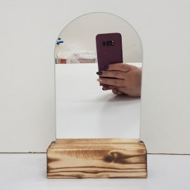 آینه پایه چوبی م..