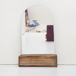 آینه پایه چوبی ب..