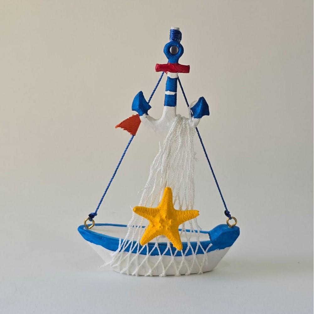 قایق فانتزی مینی لنگر آبی