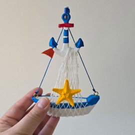 قایق فانتزی مینی لنگر آبی