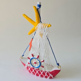 قایق فانتزی مینی سکان قرمز