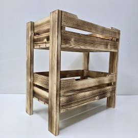 جاسیب زمینی و پیاز دوطبقه رنگ سوخته طرح ایکیا