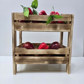 جاسیب زمینی و پیاز دوطبقه رنگ سوخته طرح ایکیا