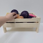 جاسیب زمینی و پیاز یک طبقه رنگ چوب طرح ایکیا