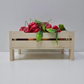 جاسیب زمینی و پیاز یک طبقه رنگ چوب طرح ایکیا