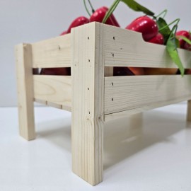 جاسیب زمینی و پیاز یک طبقه رنگ چوب طرح ایکیا