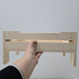 جاسیب زمینی و پیاز یک طبقه رنگ چوب طرح ایکیا