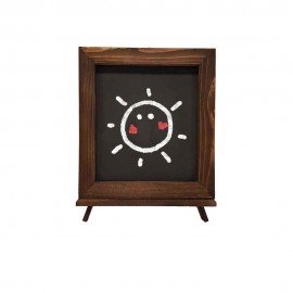 تخته سیاه پایه دار رنگ قهوه ای