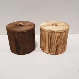 بانکه چوبی درب دار