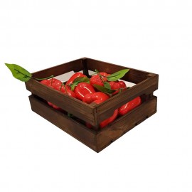 جعبه چوبی طرح ایکیا مدل h 10 رنگ قهوه ای