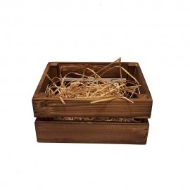 جعبه چوبی کوچک طرح ایکیا مدل h10 رنگ قهوه ای