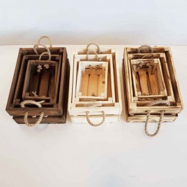 جعبه چوبی دسته ط..