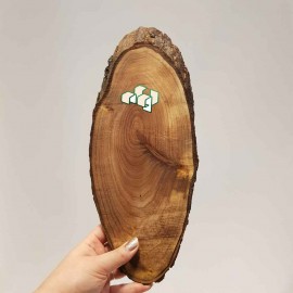 تنه درخت اسلایسی روغن خورده