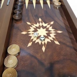 تخته نرد 40سانتی گردو