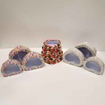 جعبه فلزی قلب سه عددی درب طلقی