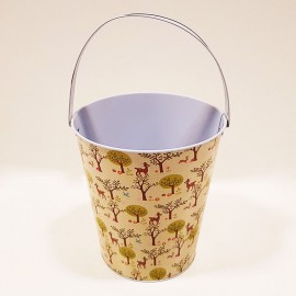 سطل فلزی دسته دار طرح 3