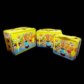 صندوقچه مستطیل طرح رنگین کمان